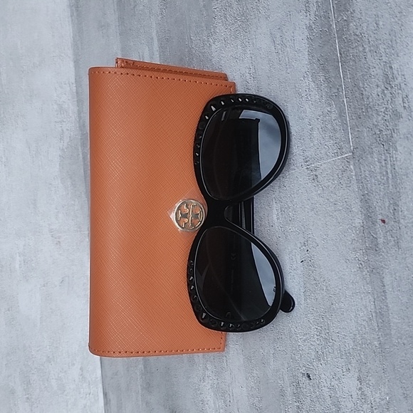 Tory Burch Rhinestone Cat Eye Sunglasses TY7057- B